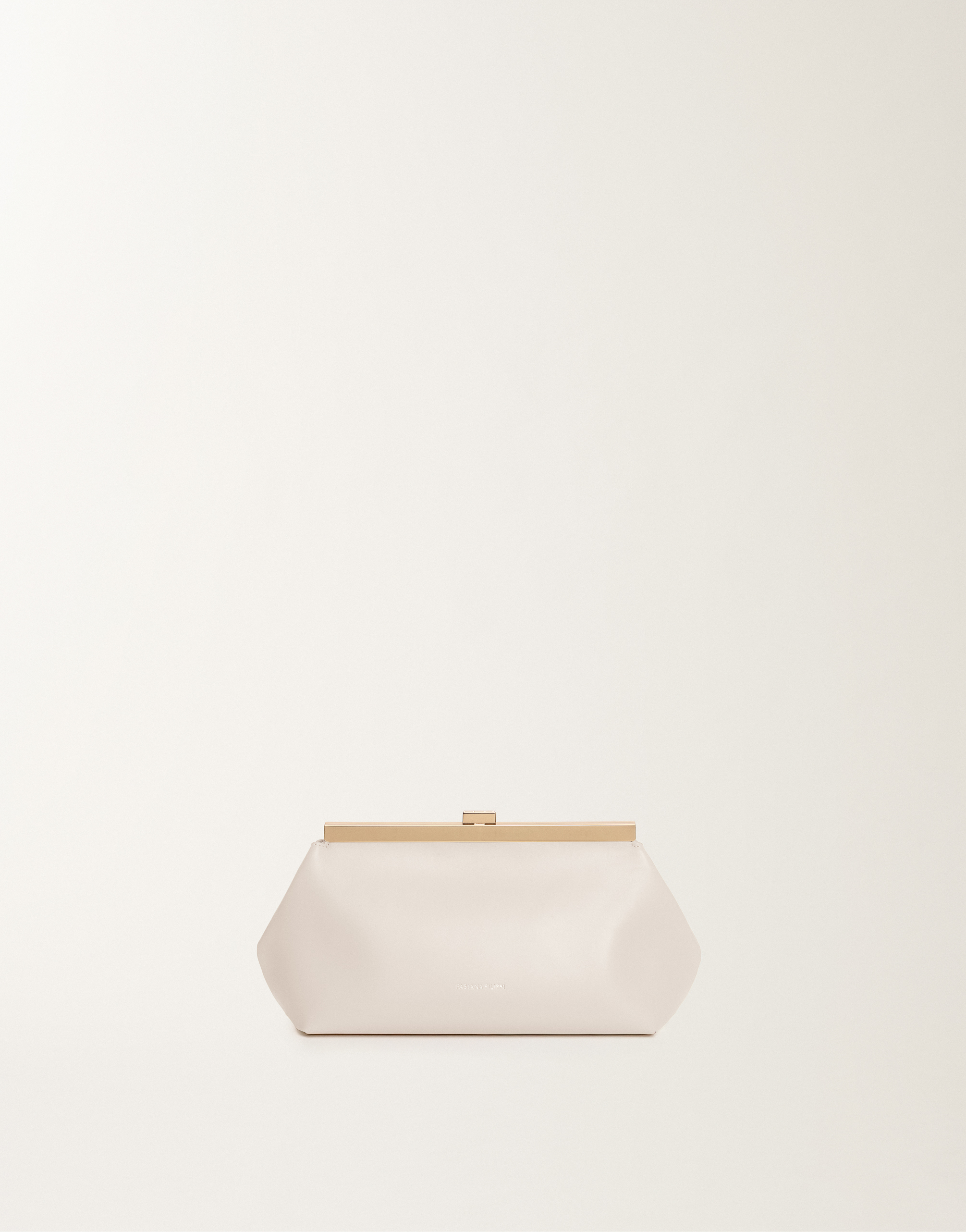 FABIANA FILIPPI NAPPA LEATHER CLUTCH 