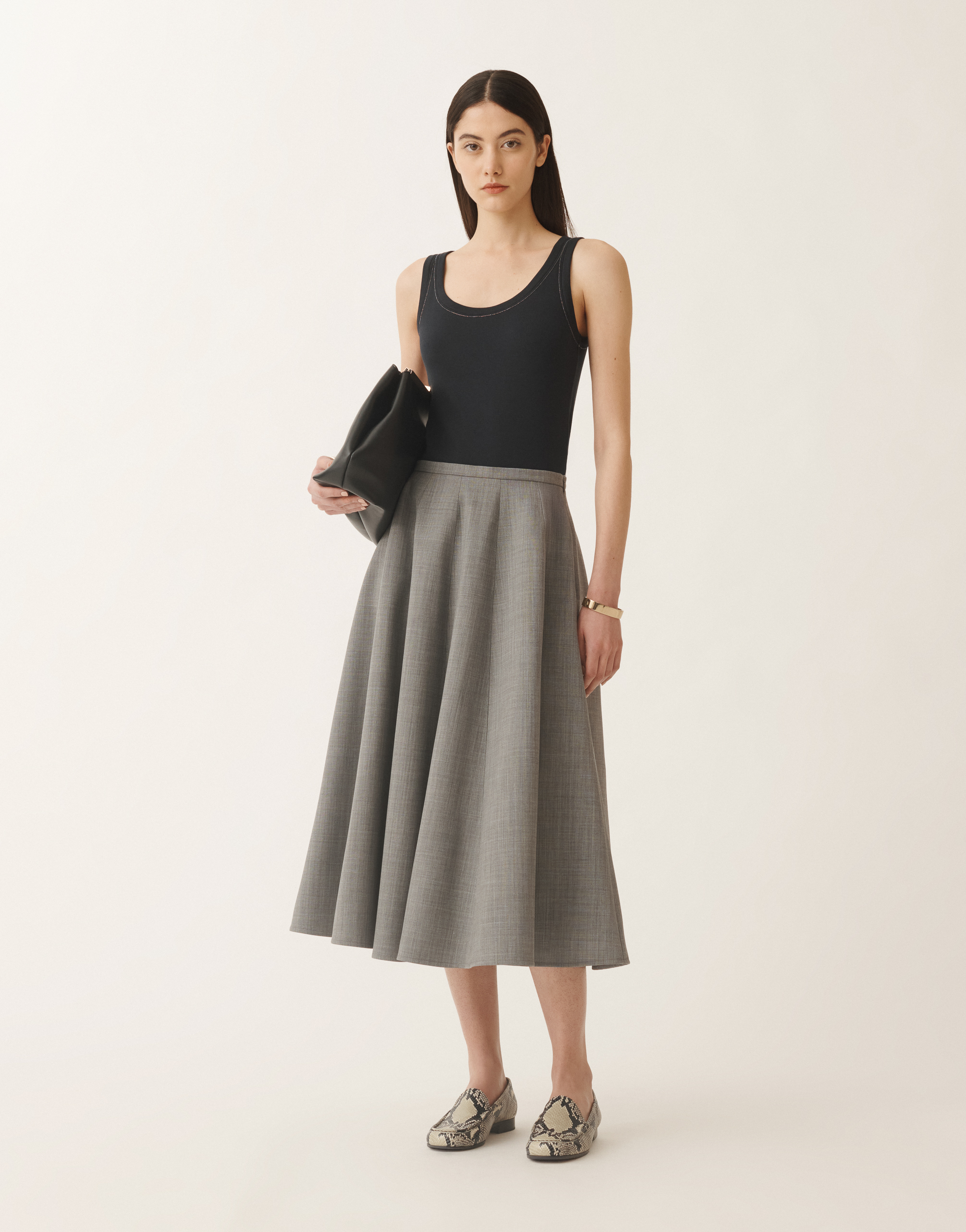 Shop Fabiana Filippi Jersey Vest Top In Blue