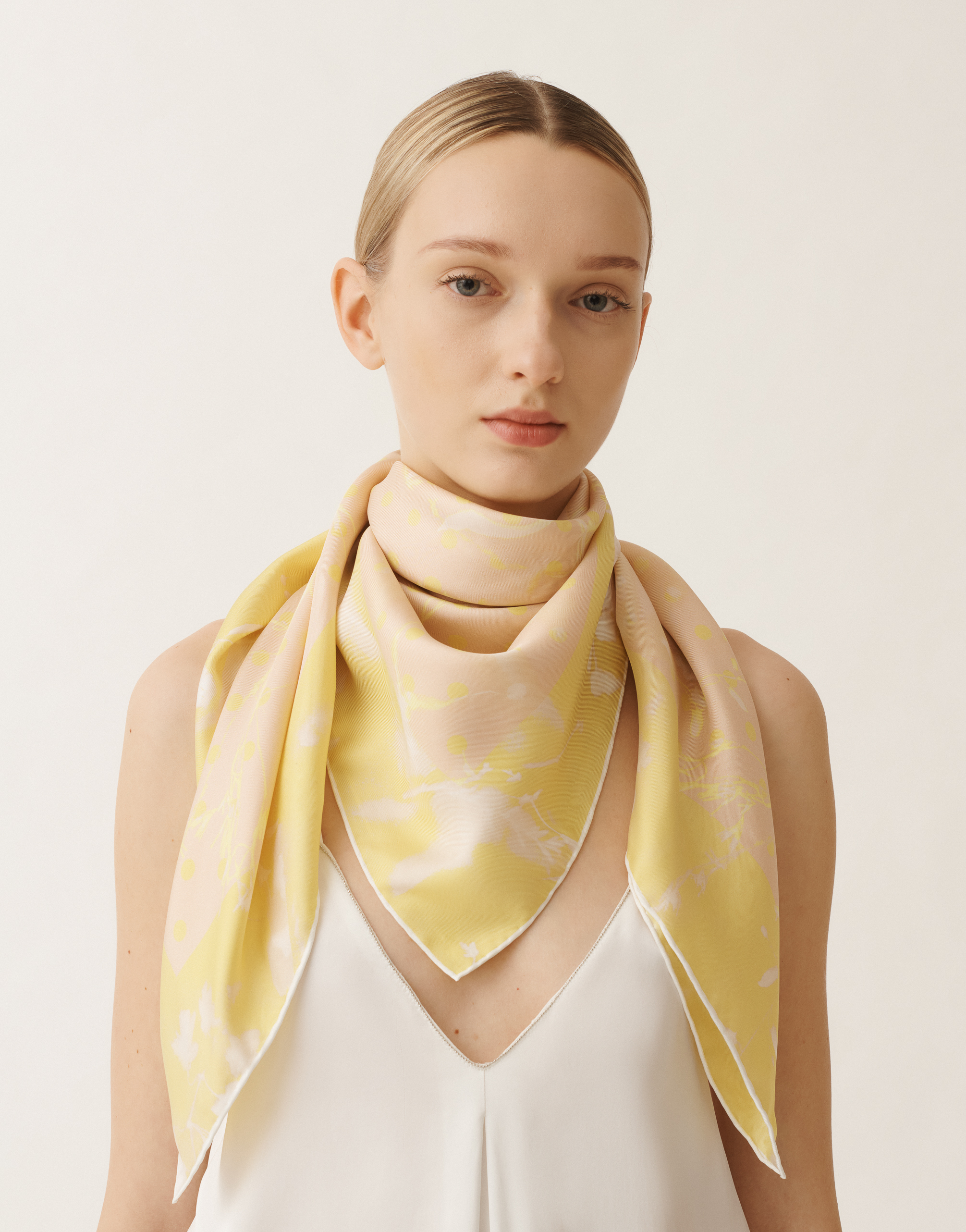 FABIANA FILIPPI TILIA-PRINT SILK SCARF 