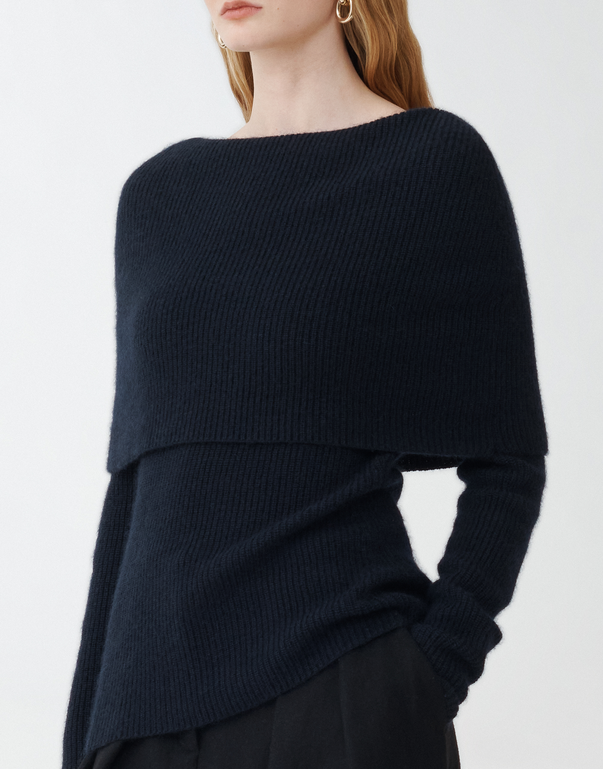 FABIANA FILIPPI PLATINUM AND MOHAIR SWEATER 