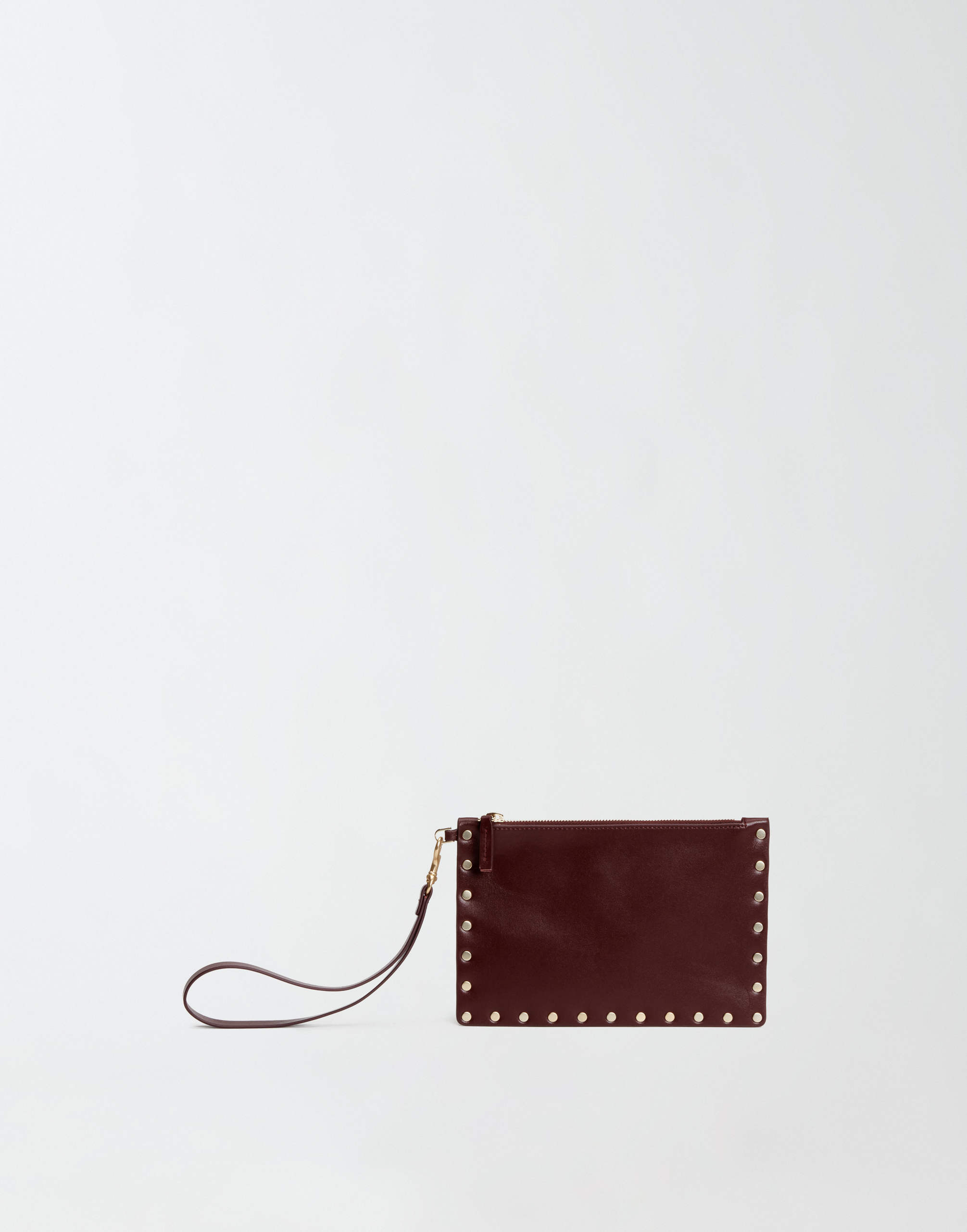 LEATHER POUCH WITH STUDS for Women | Fabiana Filippi®