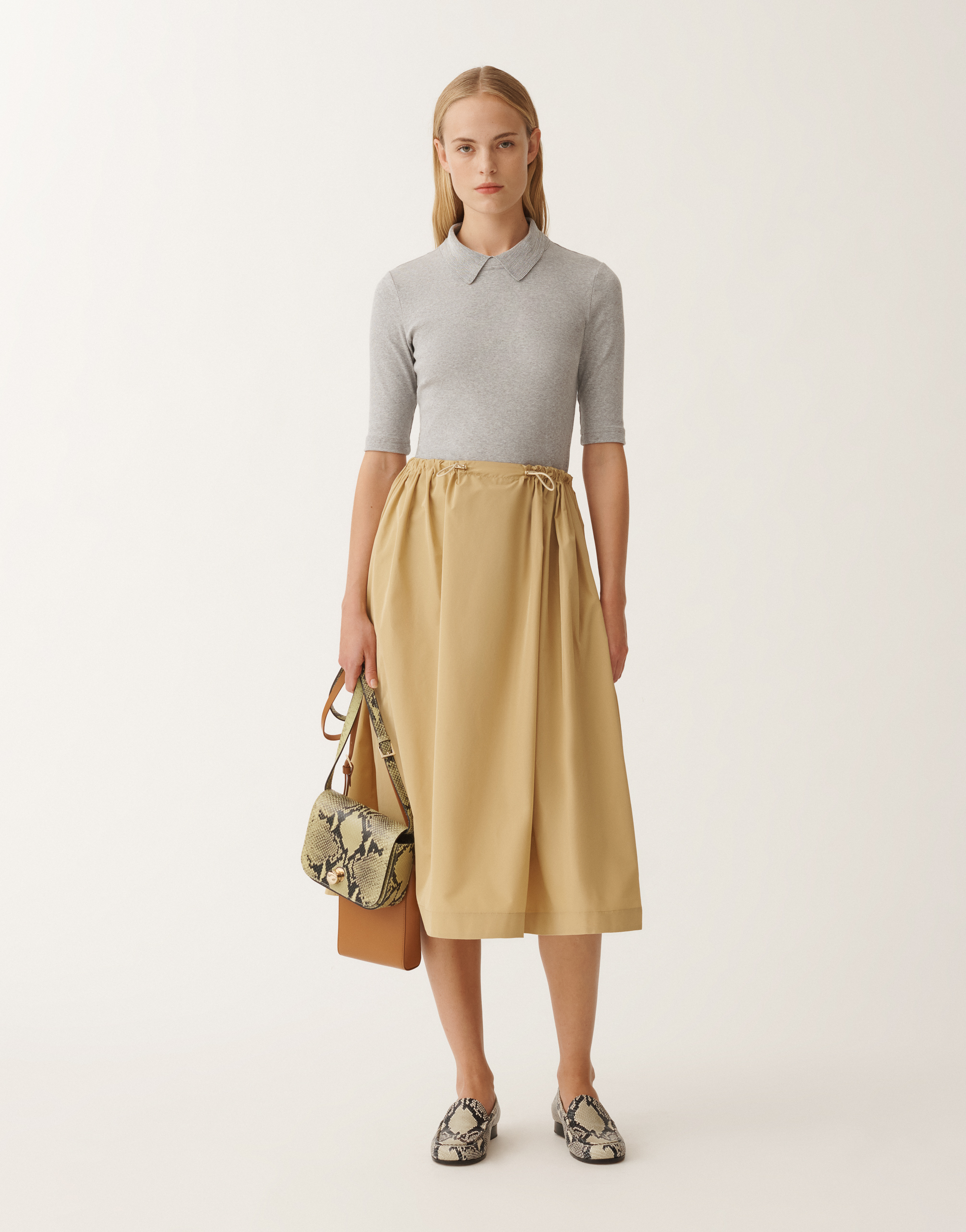 FABIANA FILIPPI FABIANA FILIPPI  - WOMAN T-SHIRTS & TOPS GREY IT 48