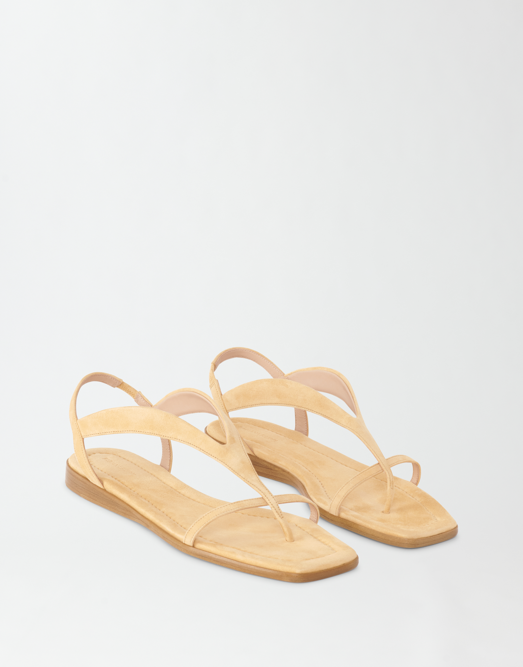 Shop Fabiana Filippi Suede Sandals In Mandarin