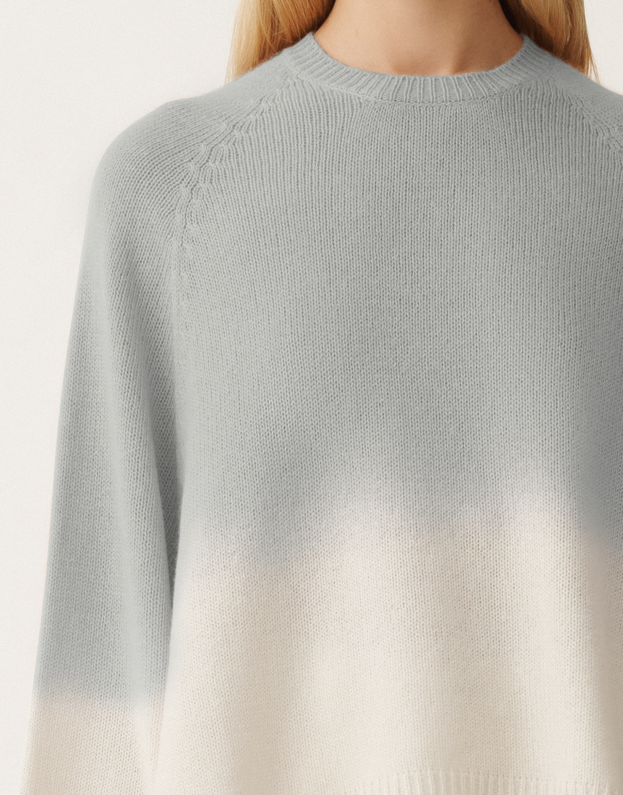 Shop Fabiana Filippi Gradient Platinum Cape In Grey