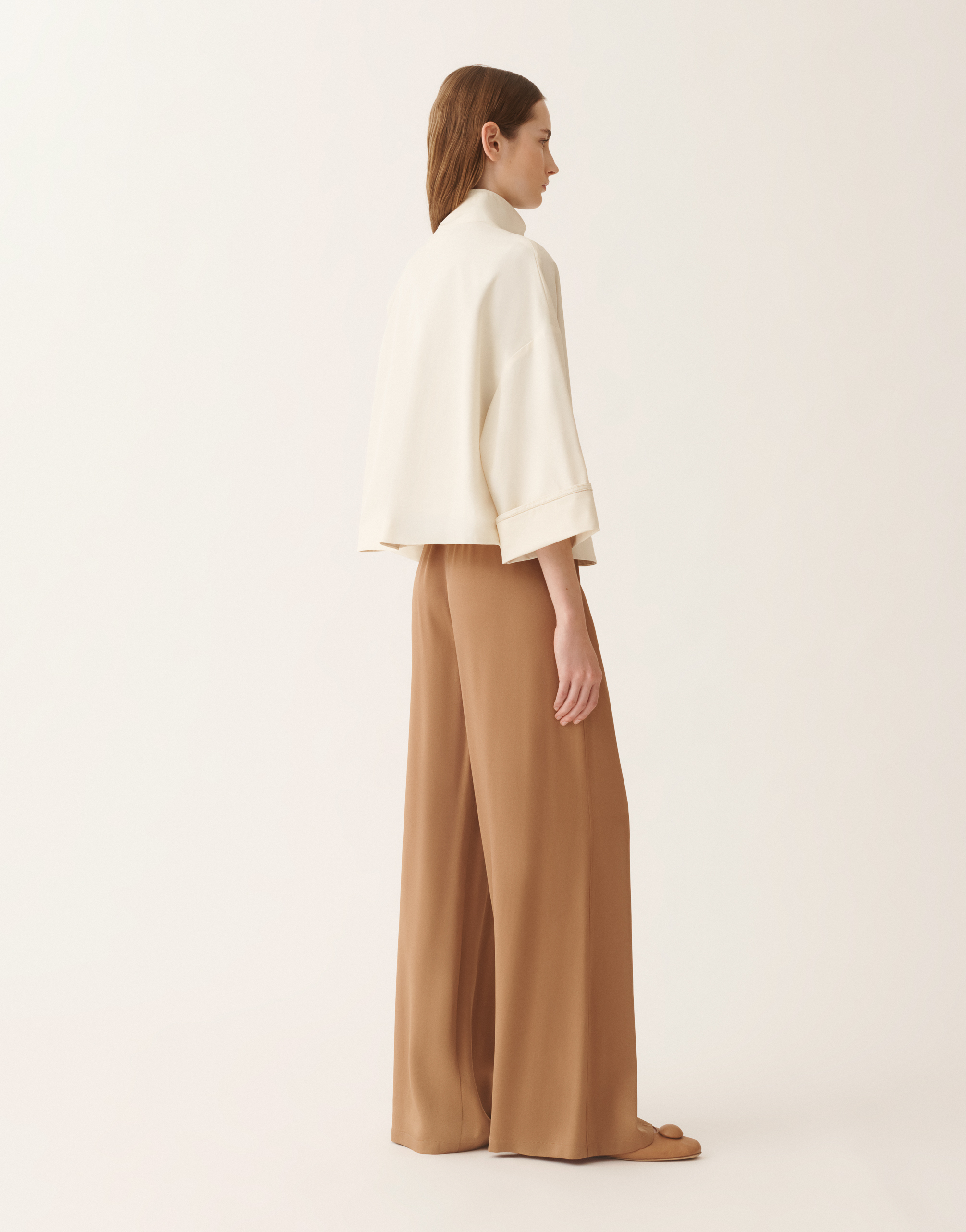 Fabiana Filippi Jacket Woman Color Butter In White