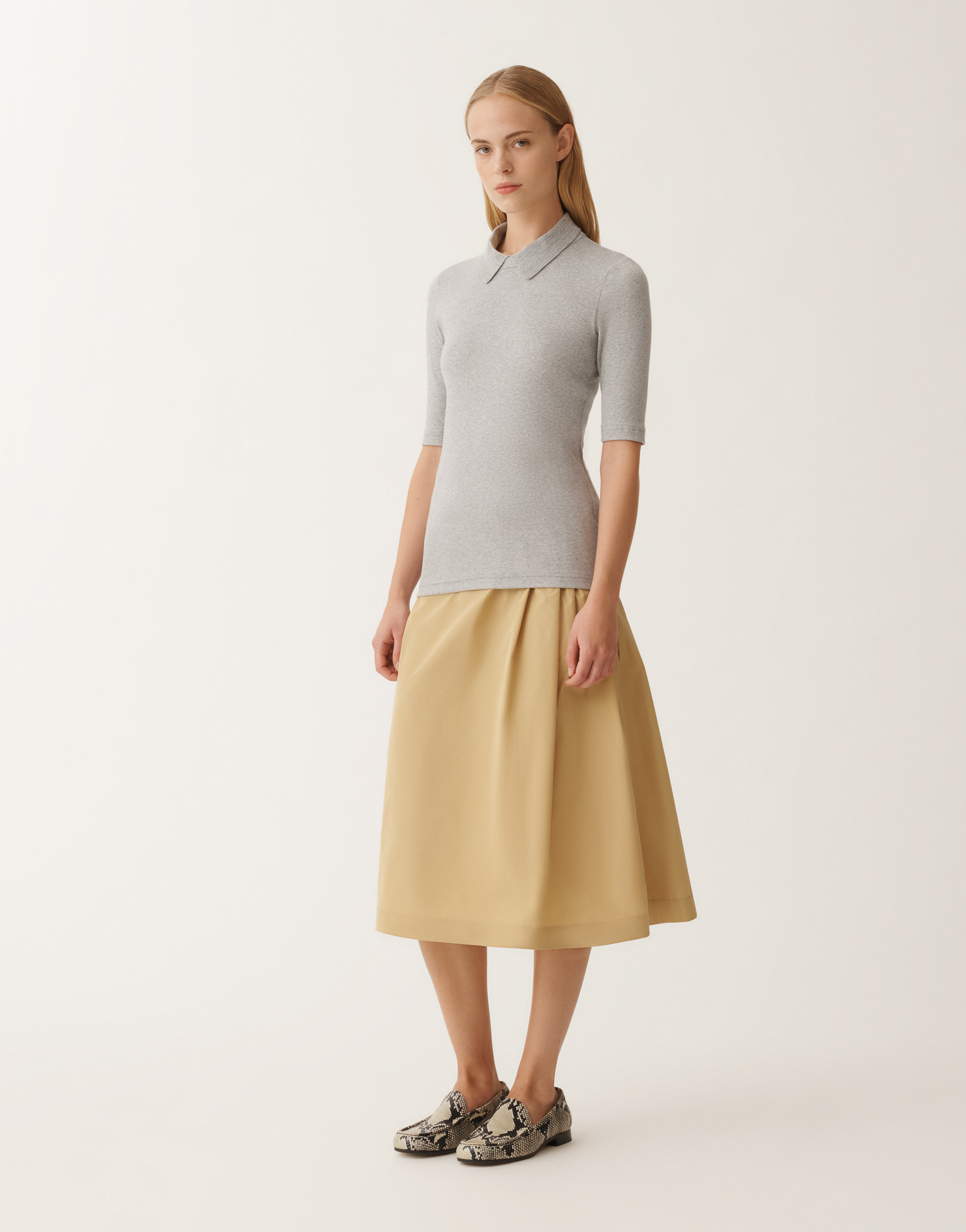 FABIANA FILIPPI FABIANA FILIPPI  - WOMAN T-SHIRTS & TOPS GREY IT 48