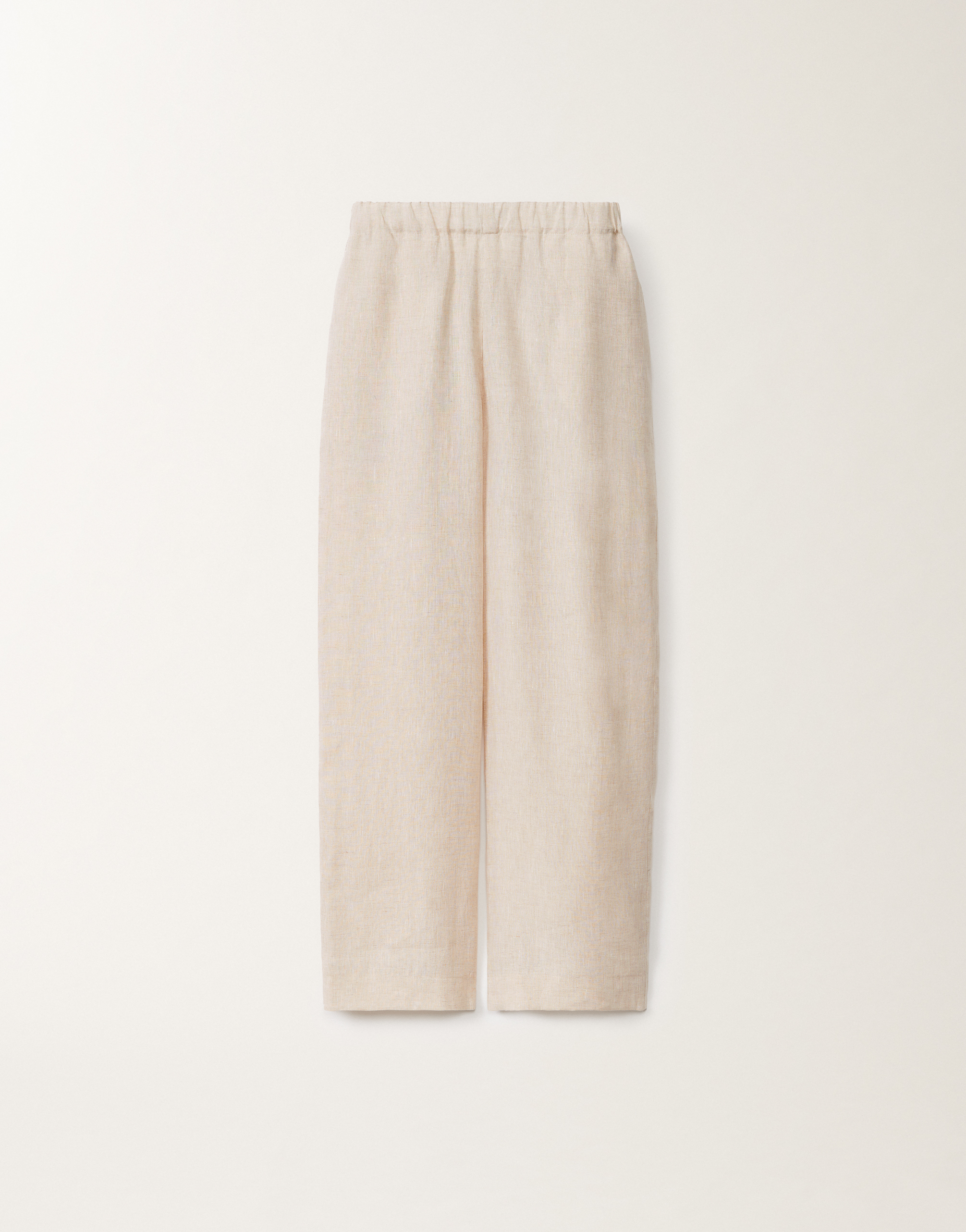 Fabiana Filippi Trevi Linen Canvas Trousers In Greige