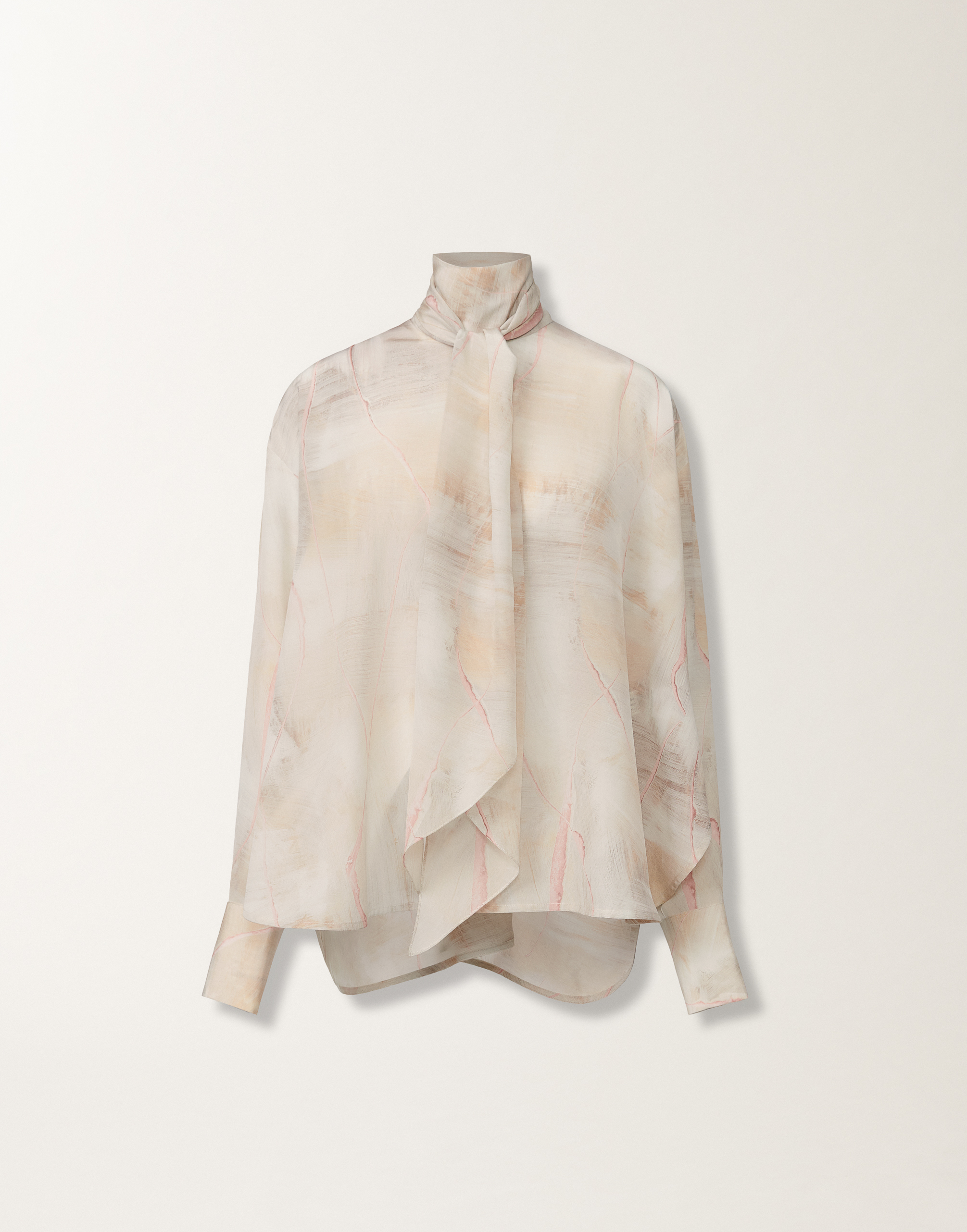 Fabiana Filippi Printed Crepe De Chine Top
