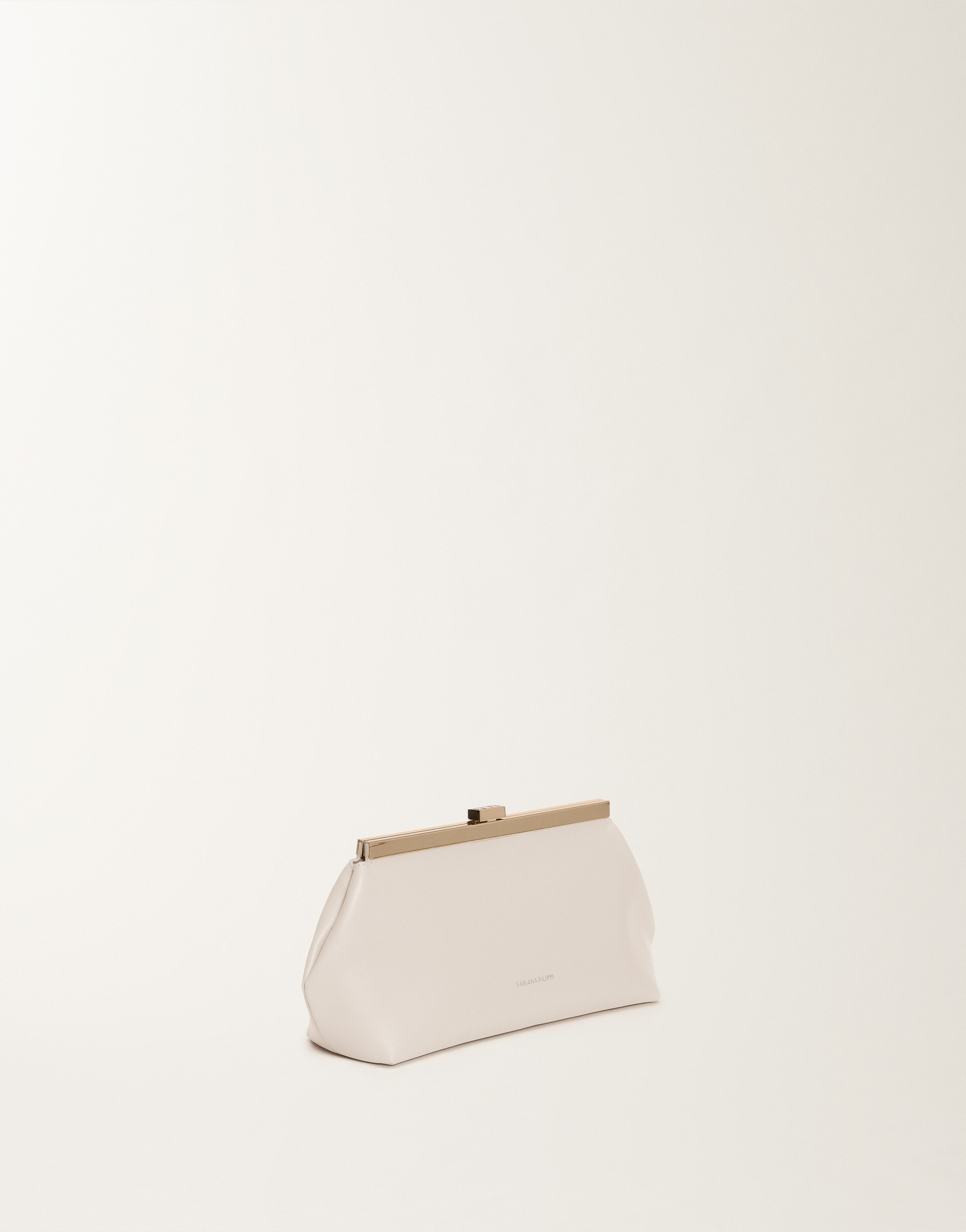FABIANA FILIPPI NAPPA LEATHER CLUTCH 