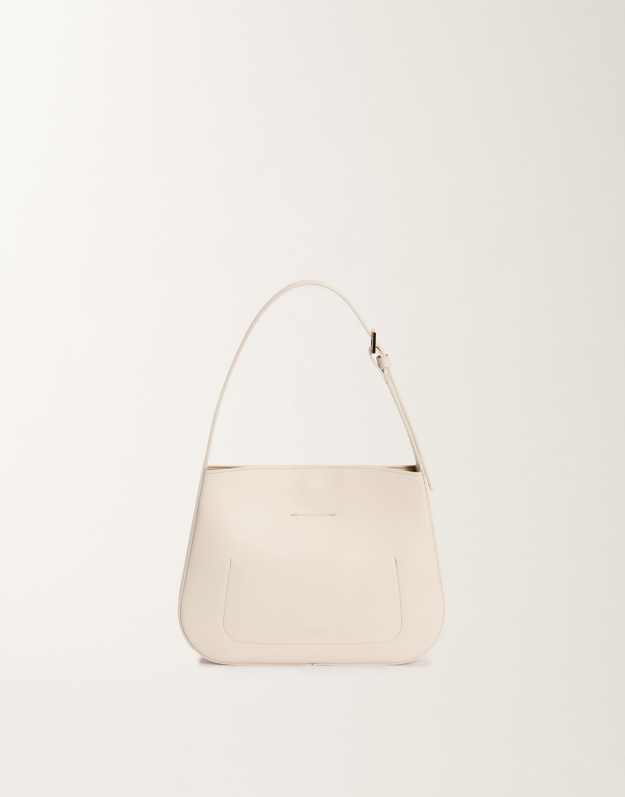 Fabiana Filippi Medium Eclissi Shoulder Bag In Butter