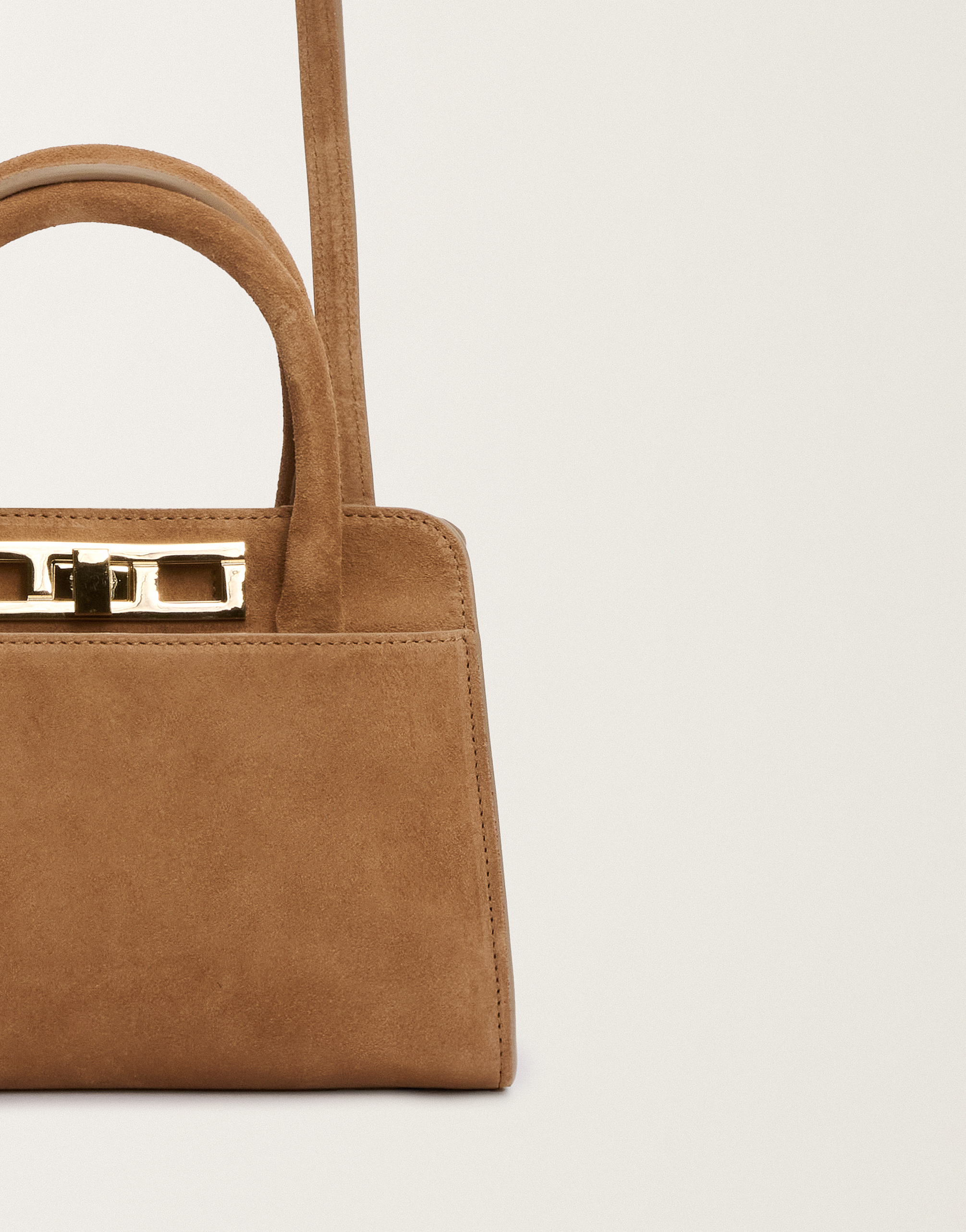Fabiana Filippi Small Suede Handbag
