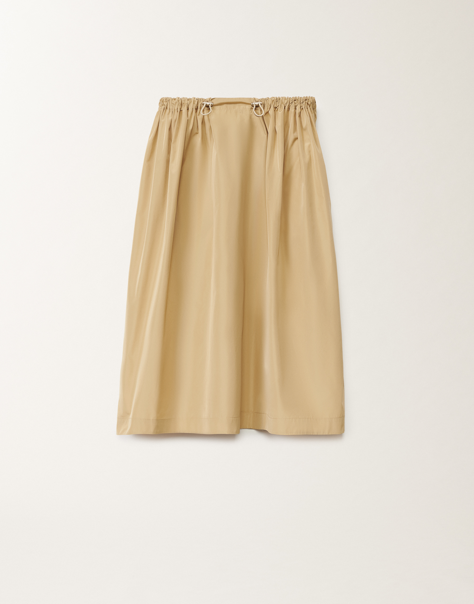 FABIANA FILIPPI TECHNICAL TAFFETA SKIRT 