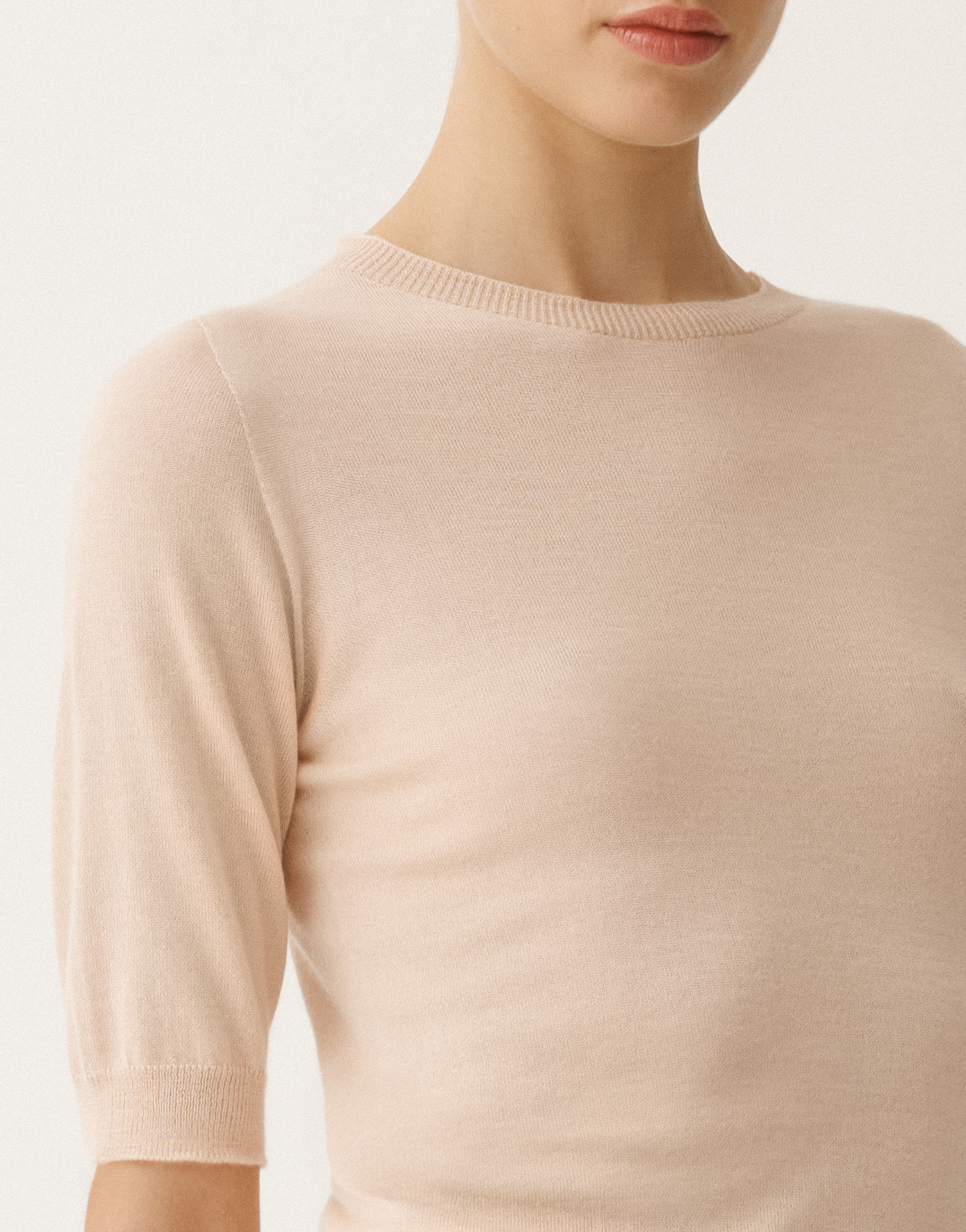 Fabiana Filippi Cashmere And Silk Sweater In Pink