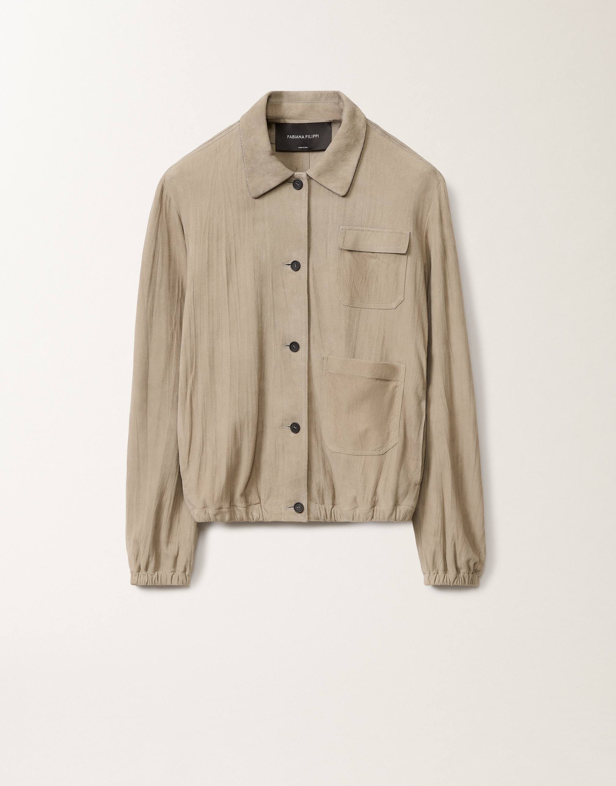 ブルゾン FABIANA FILIPPI Women Jackets PLD275F708L410 8195 Beige Fabiana Filippi Jacket - Beige - Women | PLD275F708L4108195