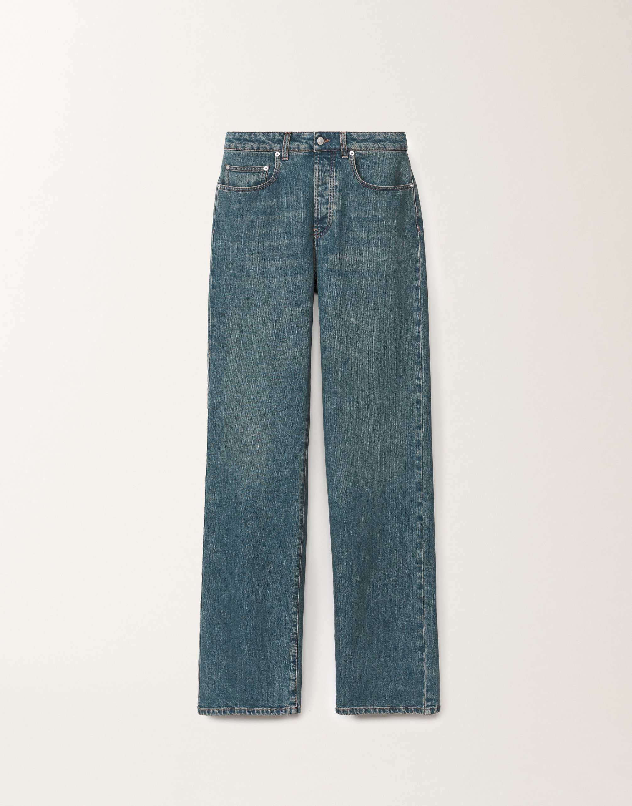 Fabiana Filippi 5-pocket Denim Trousers In Blue