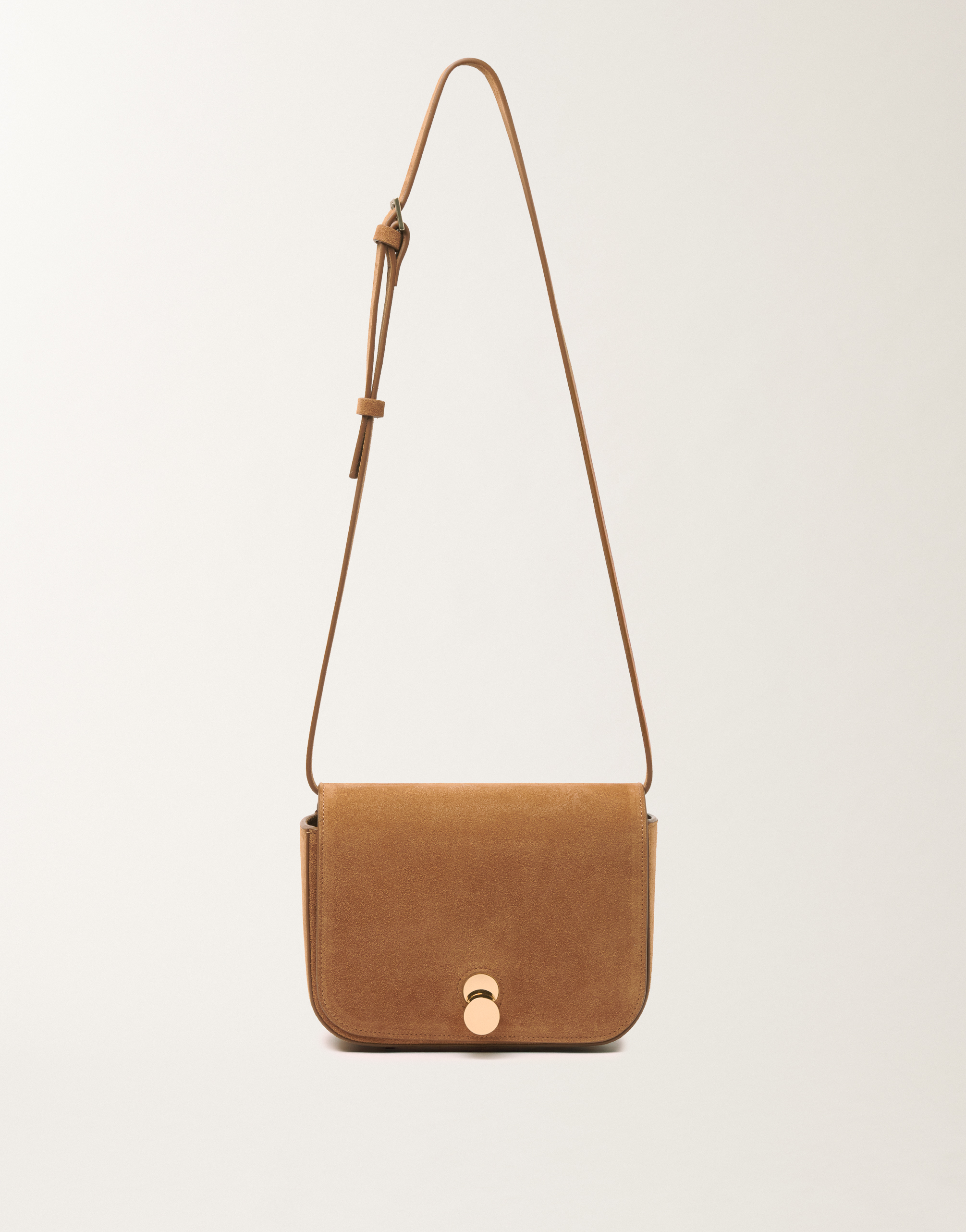 レディースEclissi Messenger in suede, wicker バッグ | Fabiana