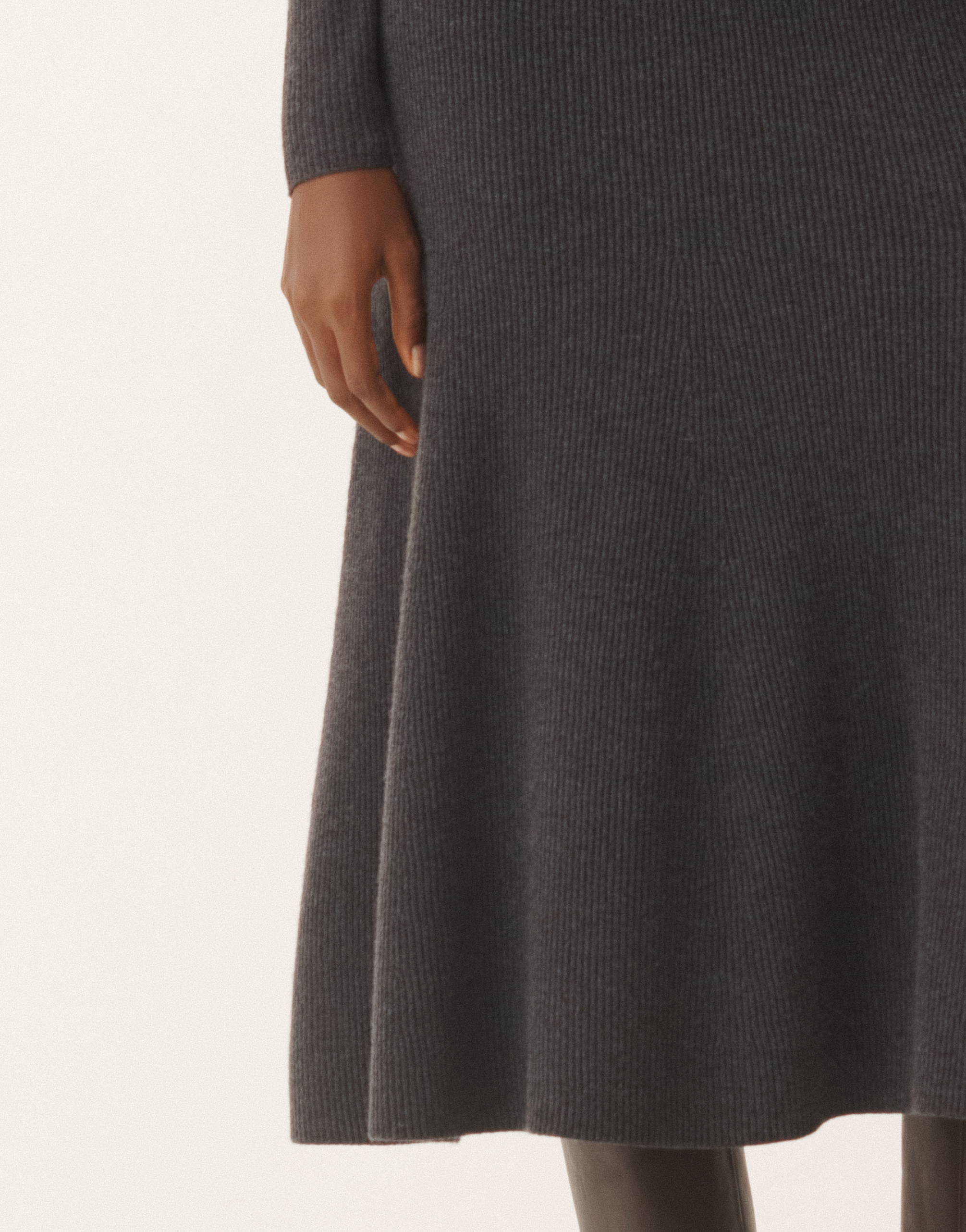 Fabiana Filippi Skirt In Platinum In Gray