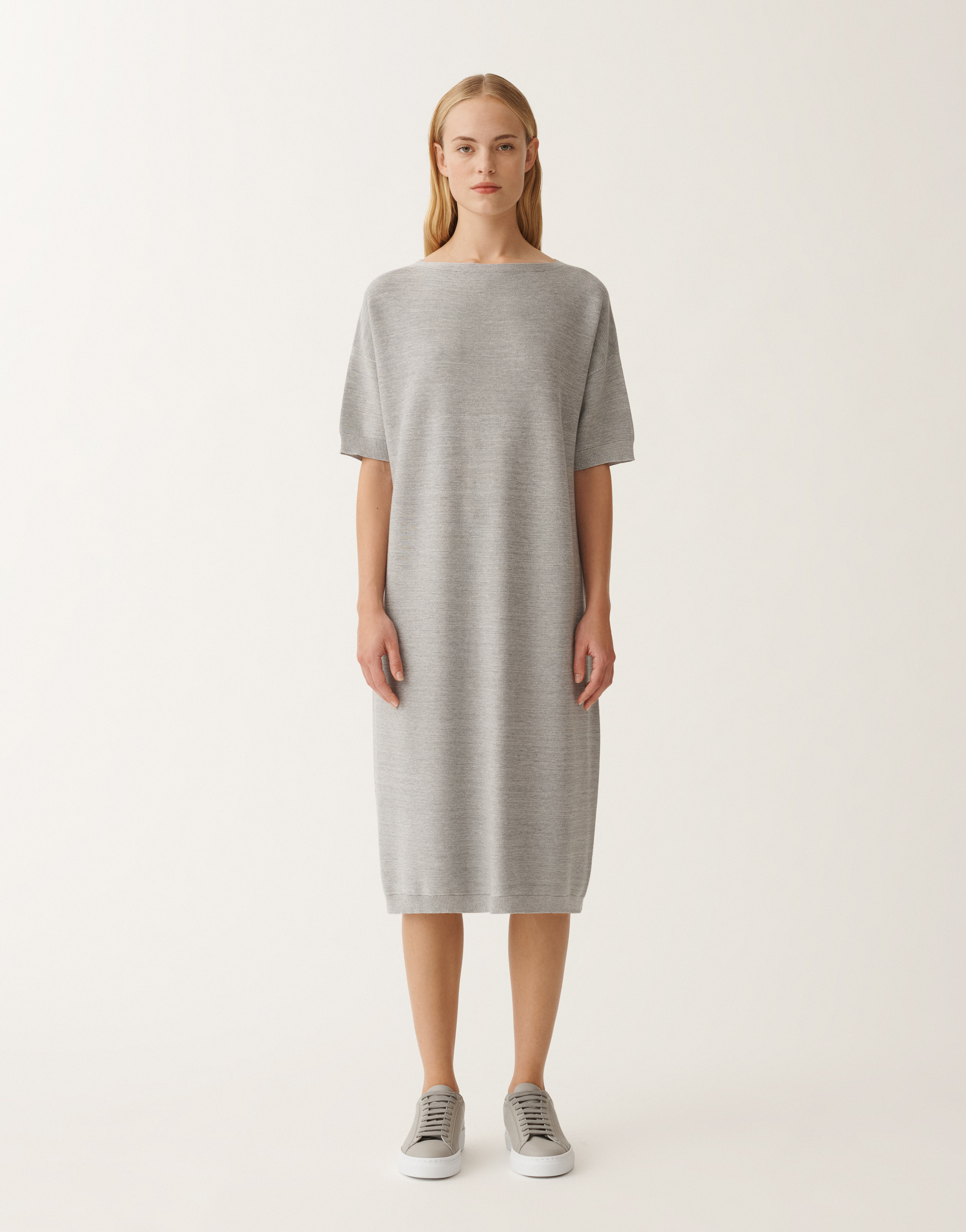 FABIANA FILIPPI FABIANA FILIPPI  - WOMAN DRESSES GREY IT 44