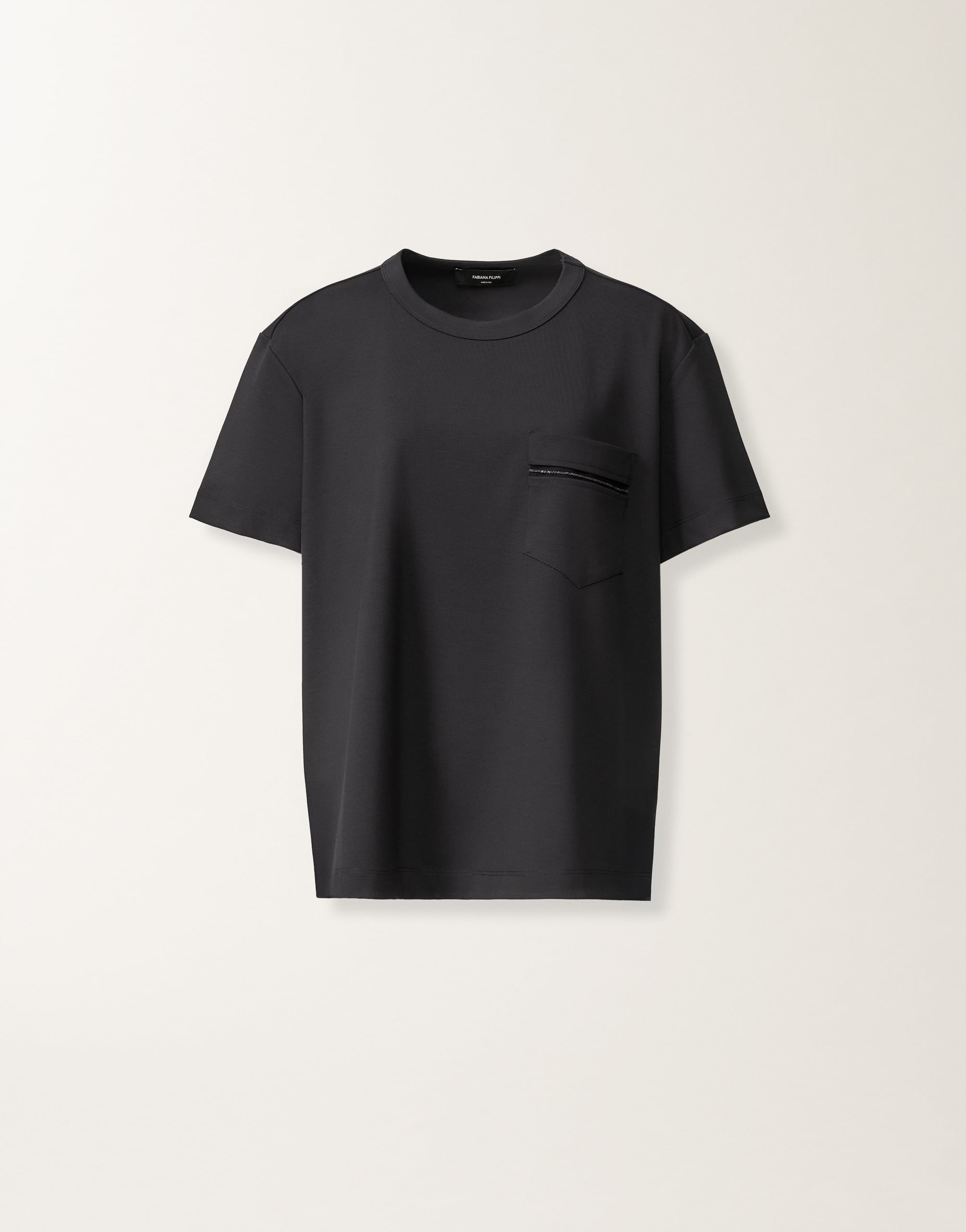 Night blue jersey T-shirt for Women | Fabiana Filippi®